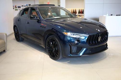 Blue Royale Special Metallic 2024 Maserati Levante Trofeo V8 Ultima