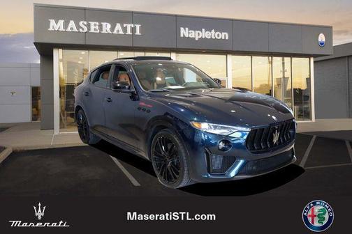 Blue Royale Special Metallic 2024 Maserati Levante Trofeo V8 Ultima