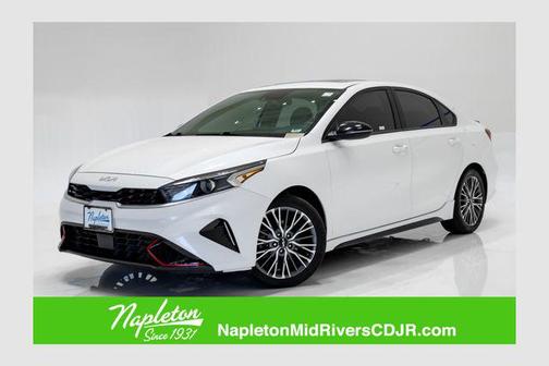 Snow White Pearl 2023 Kia Forte GT-Line