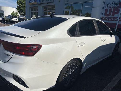 Snow White Pearl 2023 Kia Forte GT-Line