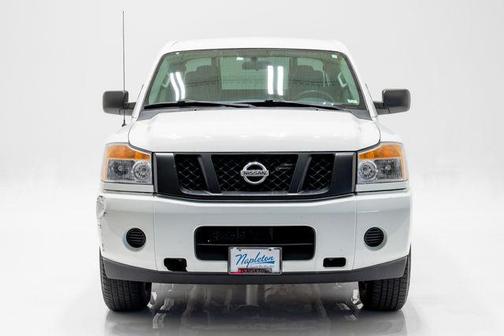 Glacier White 2015 Nissan Titan S
