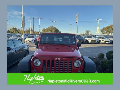 Firecracker Red Clearcoat 2018 Jeep Wrangler JK Unlimited Sport