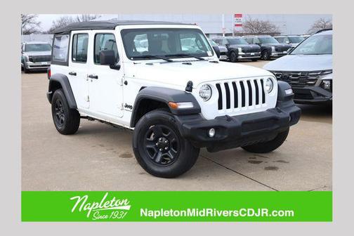 Bright White Clearcoat 2023 Jeep Wrangler Sport