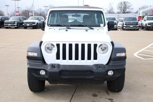 Bright White Clearcoat 2023 Jeep Wrangler Sport