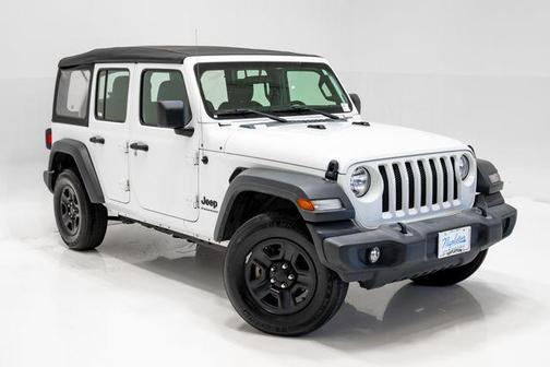Bright White Clearcoat 2023 Jeep Wrangler Sport