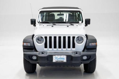 Bright White Clearcoat 2023 Jeep Wrangler Sport