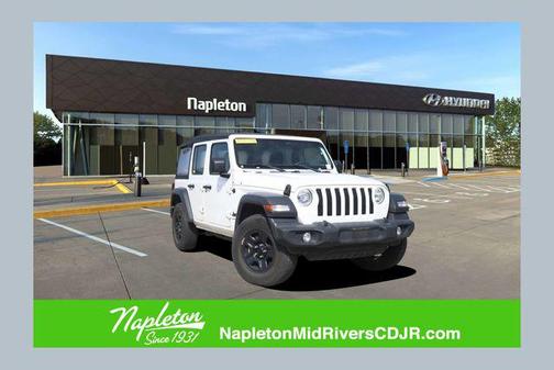 Bright White Clearcoat 2023 Jeep Wrangler Sport
