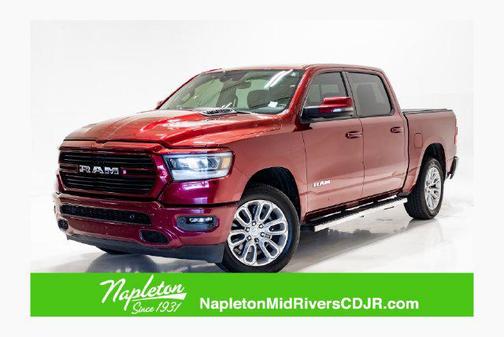 Delmonico Red Pearlcoat 2023 RAM 1500 Laramie