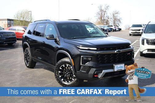 Mosaic Black Metallic 2025 Chevrolet Traverse AWD Z71