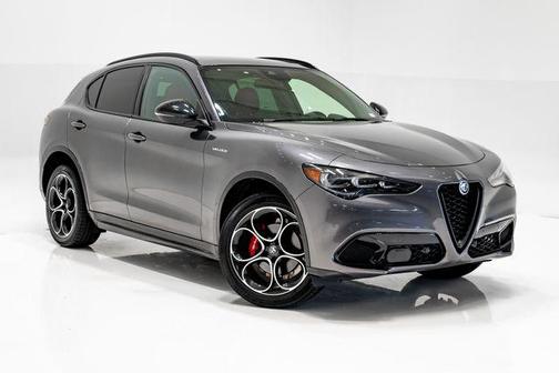 Vesuvio Gray Metallic 2024 Alfa Romeo Stelvio Veloce AWD