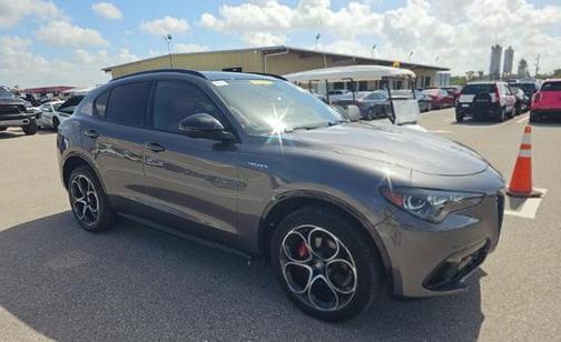 Vesuvio Gray Metallic 2024 Alfa Romeo Stelvio Veloce AWD
