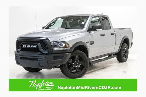 Billet Silver Metallic Clearcoat 2024 RAM 1500 Classic Warlock Quad Cab 4x4 6'4' Box