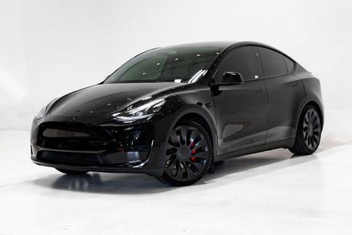 Solid Black 2024 Tesla Model Y Performance Dual Motor All-Wheel Drive