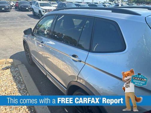 Silver Metallic 2023 Volkswagen Tiguan 2.0T SE R-Line Black