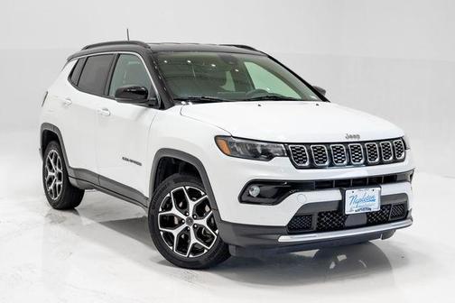 Bright White Clearcoat 2025 Jeep Compass Limited
