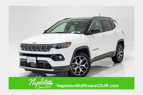 Bright White Clearcoat 2025 Jeep Compass Limited