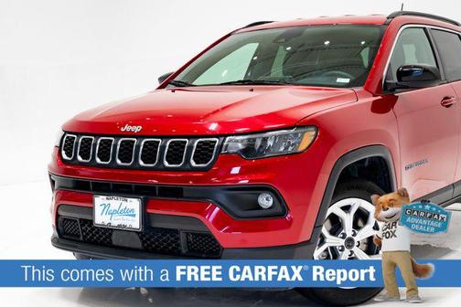 Red Hot Pearlcoat 2025 Jeep Compass Latitude