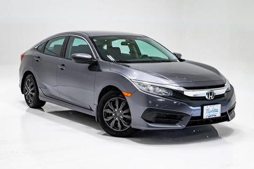 Modern Steel Metallic 2017 Honda Civic LX