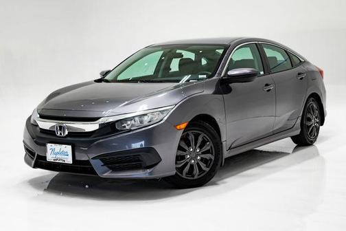 Modern Steel Metallic 2017 Honda Civic LX