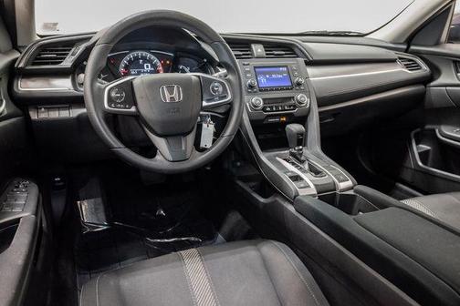 Modern Steel Metallic 2017 Honda Civic LX