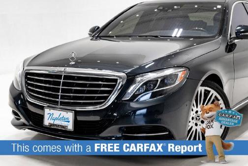 Anthracite Blue Metallic 2017 Mercedes-Benz S-Class 4MATIC