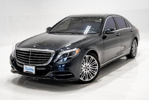 Anthracite Blue Metallic 2017 Mercedes-Benz S-Class 4MATIC
