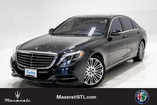 Anthracite Blue Metallic 2017 Mercedes-Benz S-Class 4MATIC