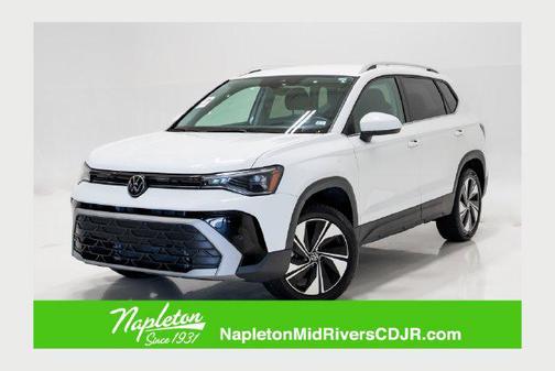 Pure White 2025 Volkswagen Taos 1.5T SE