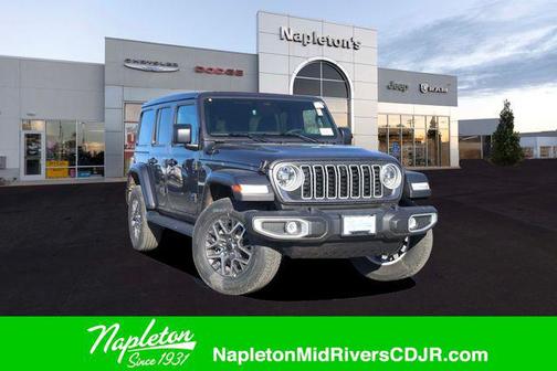 granite crystal metallic clearcoat 2026 Jeep Wrangler 4-Door Sahara 4x4