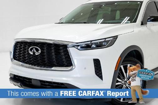 Majestic White 2023 INFINITI QX60 SENSORY