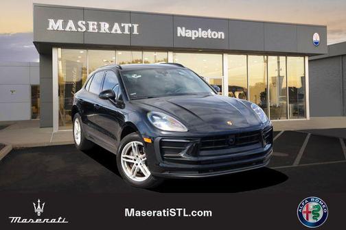 Jet Black Metallic 2023 Porsche Macan Macan S
