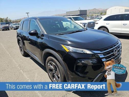 Super Black 2024 Nissan Rogue SV