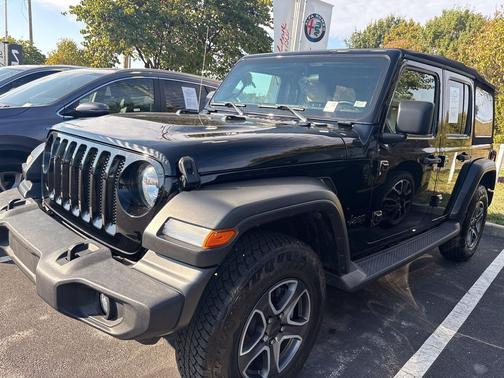 Black Clearcoat 2020 Jeep Wrangler Unlimited Sport