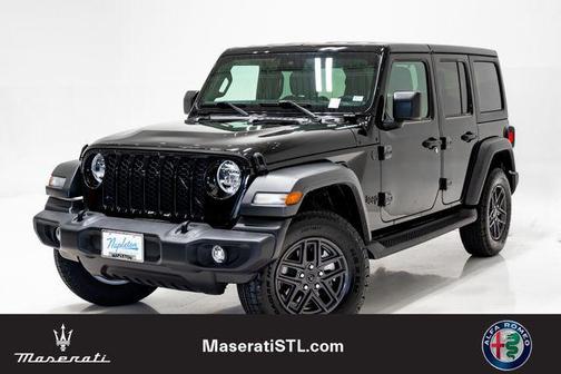 Black Clearcoat 2024 Jeep Wrangler Sport S