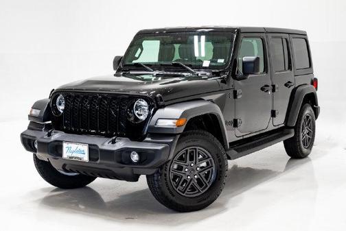 Black Clearcoat 2024 Jeep Wrangler Sport S