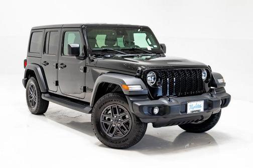 Black Clearcoat 2024 Jeep Wrangler Sport S