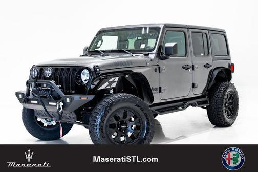 Granite Crystal Metallic Clearcoat 2021 Jeep Wrangler Unlimited Sport