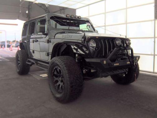 Granite Crystal Metallic Clearcoat 2021 Jeep Wrangler Unlimited Sport