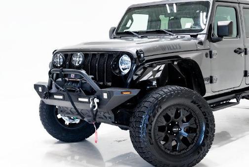 Granite Crystal Metallic Clearcoat 2021 Jeep Wrangler Unlimited Sport