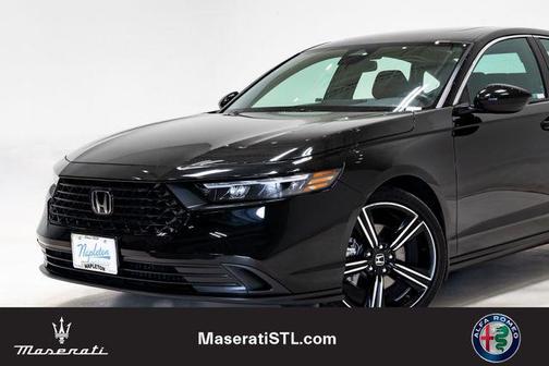 Crystal Black Pearl 2024 Honda Accord Hybrid Sport