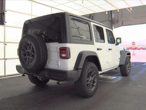 Bright White Clearcoat 2025 Jeep Wrangler Sport S