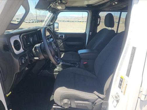 Bright White Clearcoat 2025 Jeep Wrangler Sport S