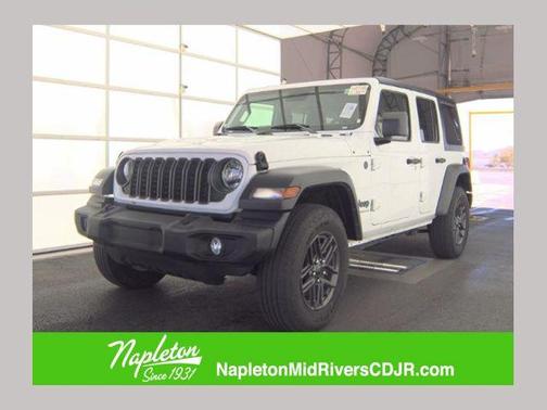 Bright White Clearcoat 2025 Jeep Wrangler Sport S