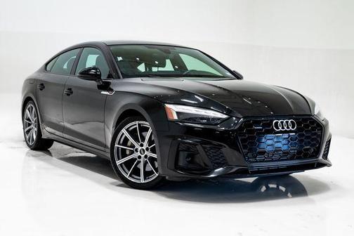 Mythos Black Metallic 2025 Audi A5 Sportback 45 S Line Premium