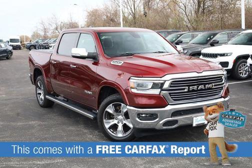 Delmonico Red Pearlcoat 2020 RAM 1500 Laramie