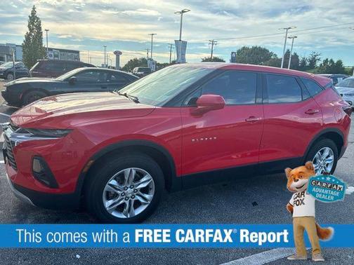 Red Hot 2020 Chevrolet Blazer 2LT