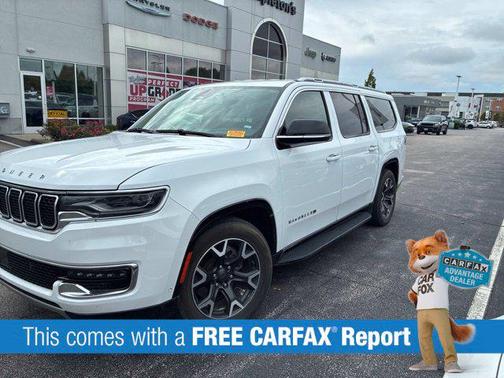 Bright White Clearcoat 2024 Jeep Wagoneer L Series III 4x4