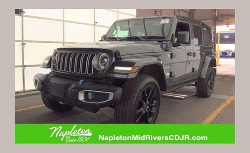 Granite Crystal Metallic Clearcoat 2024 Jeep Wrangler 4xe Sahara