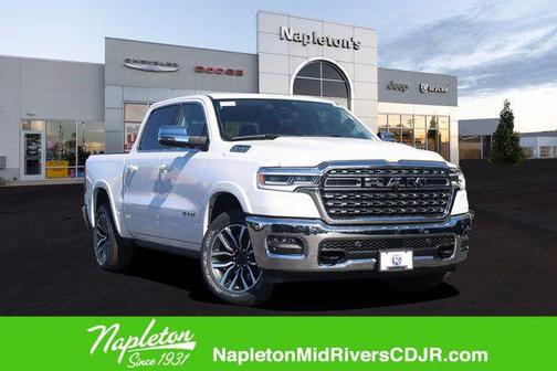 Ivory White Tri-Coat Pearlcoat 2026 RAM 1500 Longhorn