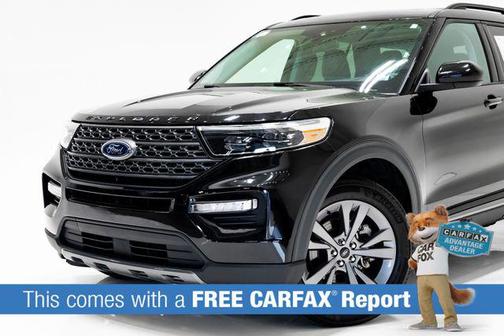 Agate Black Metallic 2023 Ford Explorer XLT